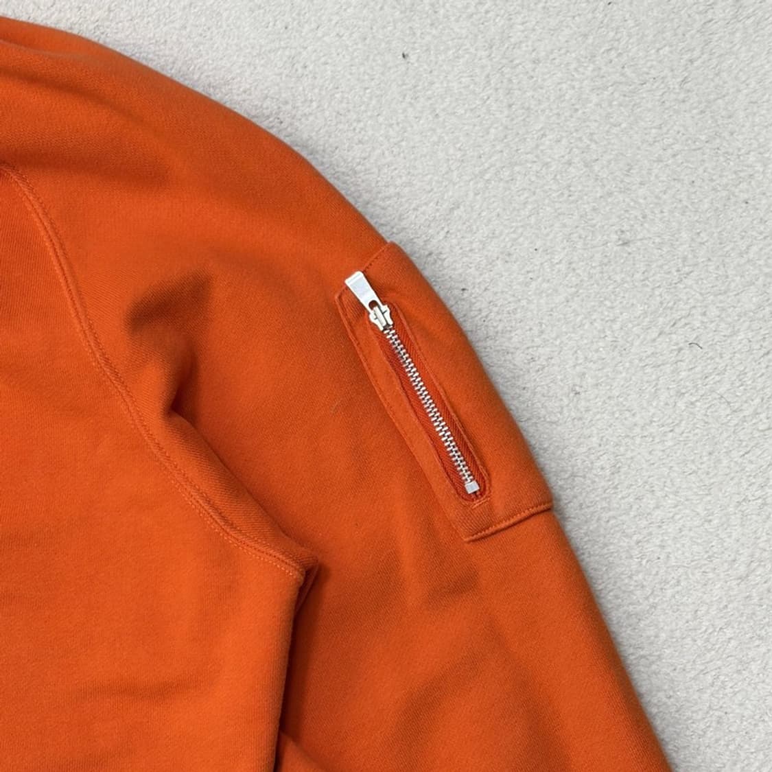 NIKE 오렌지 후드집업 S, L 상품이미지3