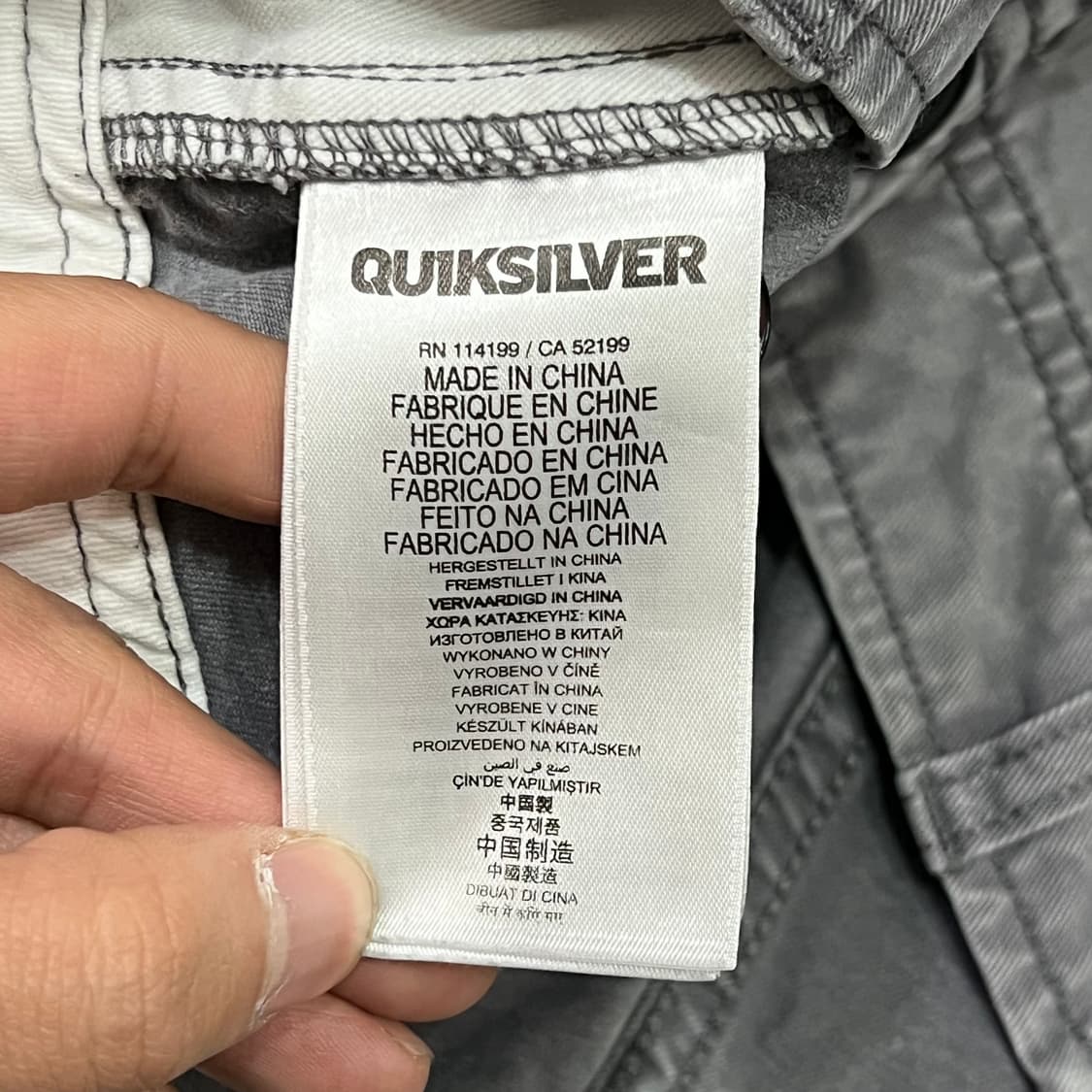  퀵실버 카고 하프 팬츠 y16250 상품이미지7