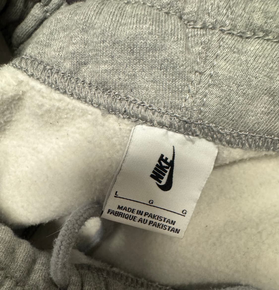 나이키NRG 솔로스우시 오픈헴 와이드 스웨트팬츠 그레이 L 상품이미지3