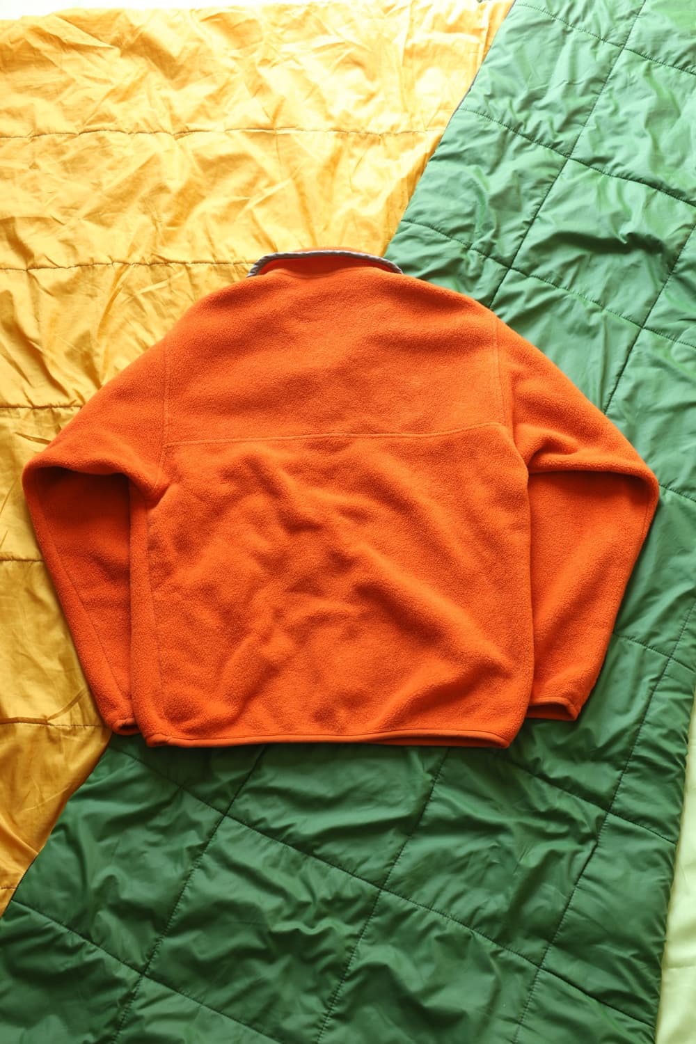 파타고니아 90s 빈티지 신칠라 스냅티 플리스 오렌지 상품이미지10