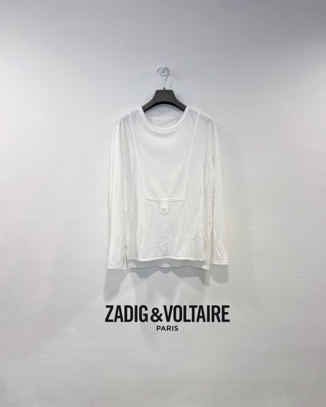 ZADIC&VOLTAIRE 쟈딕앤볼테르 긴팔 티셔츠 상품이미지1