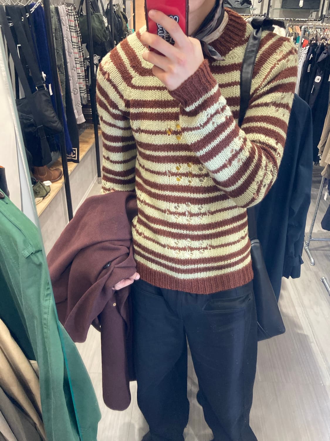 Dries van noten wool stripe knit 상품이미지3