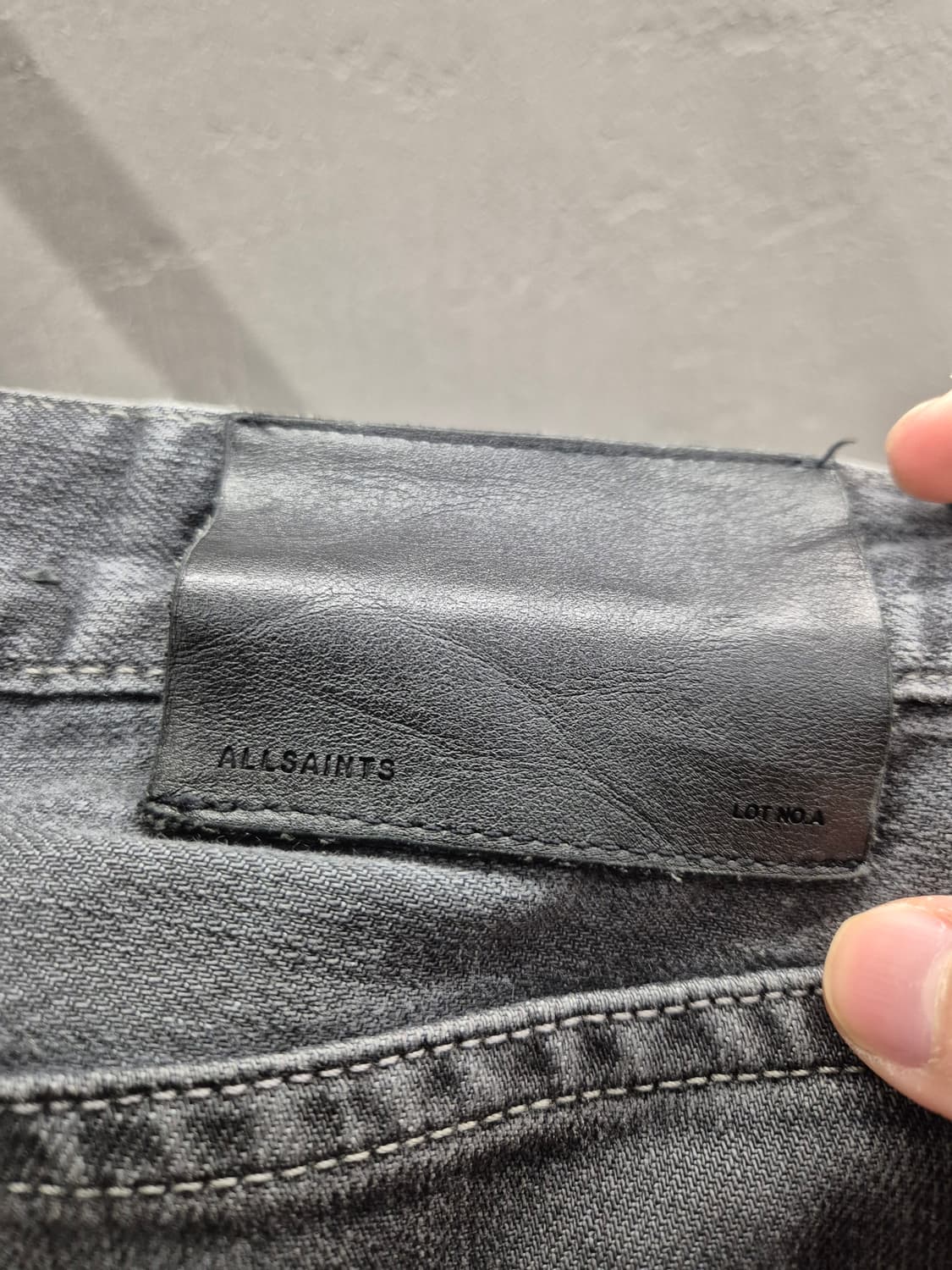 ALLSAINTS 나일 테이퍼핏 그레이진 W28 상품이미지4