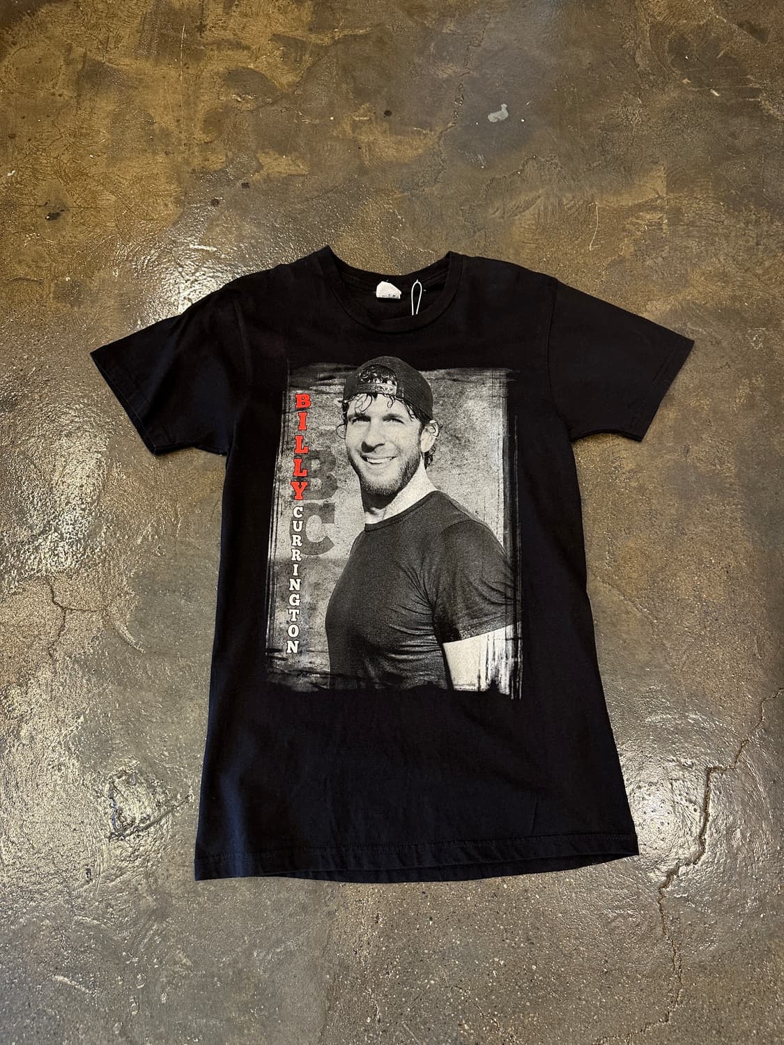 Vintage 빌리 커링턴 프린팅티 반팔티 S 상품이미지1