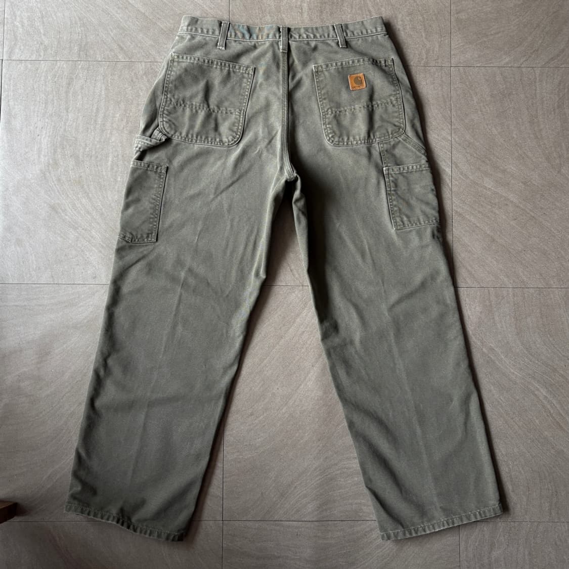 칼하트 정품 오리지널 모스 그린 카펜터 팬츠 상품이미지6