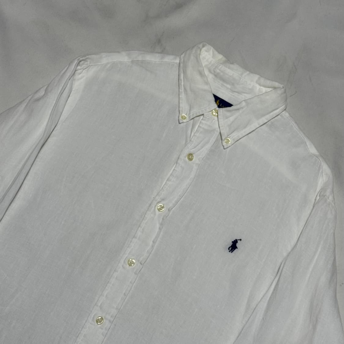 L 폴로랄프로렌 클레식핏 린넨 셔츠 상품이미지1