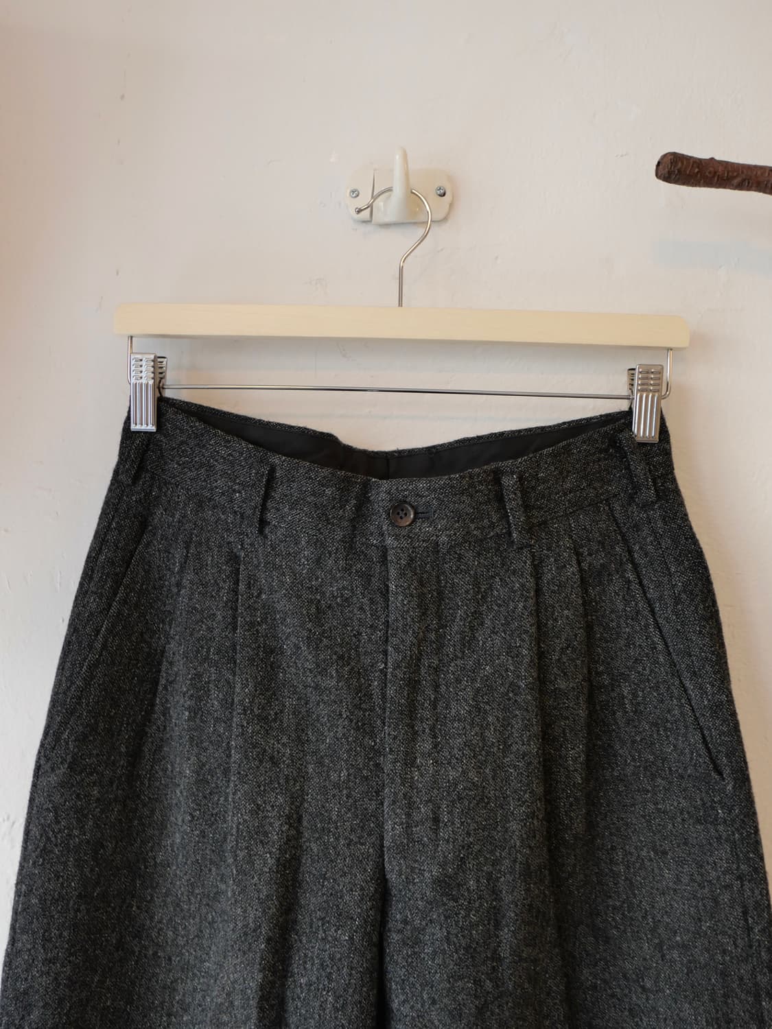 꼼데가르송 다나카 옴므 울 팬츠 상품이미지4