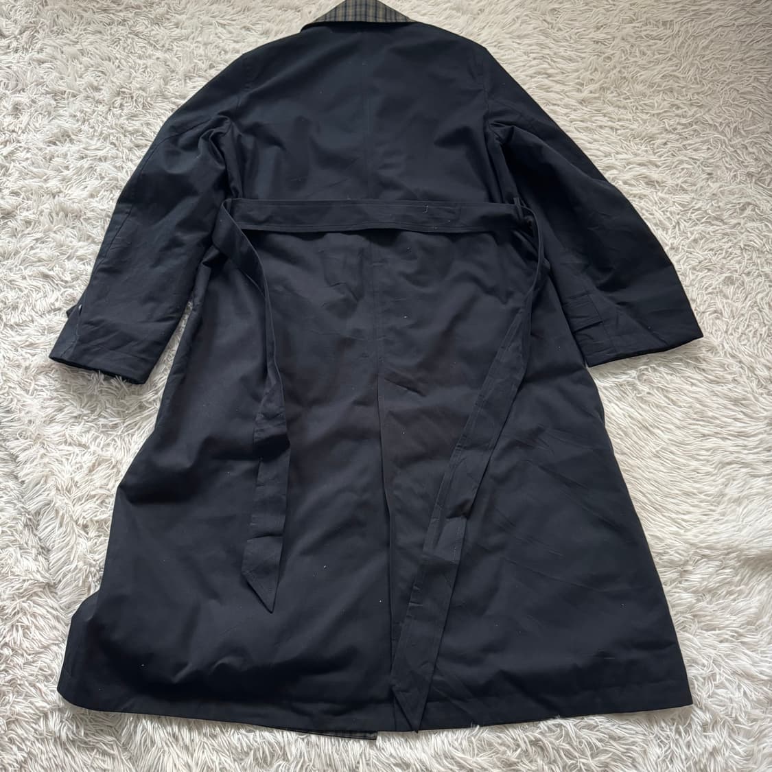 JW 앤더슨 x UNIQLO 체크 트렌치코트 jw앤더슨코트 빈티지트랜코트 상품이미지3