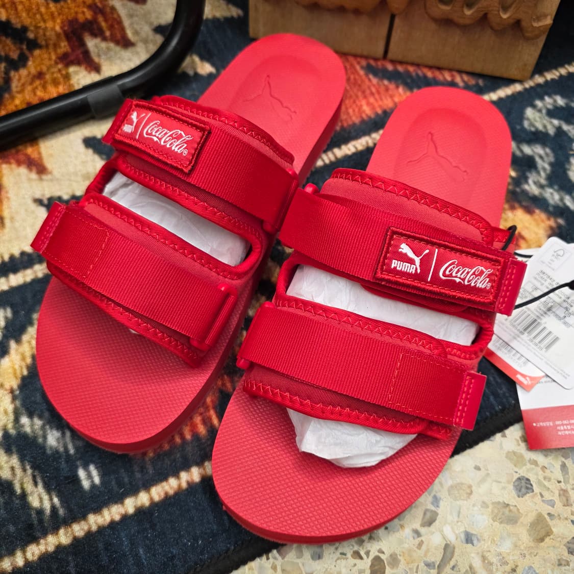 Puma Wilo Coca Cola 샌들 상품이미지7