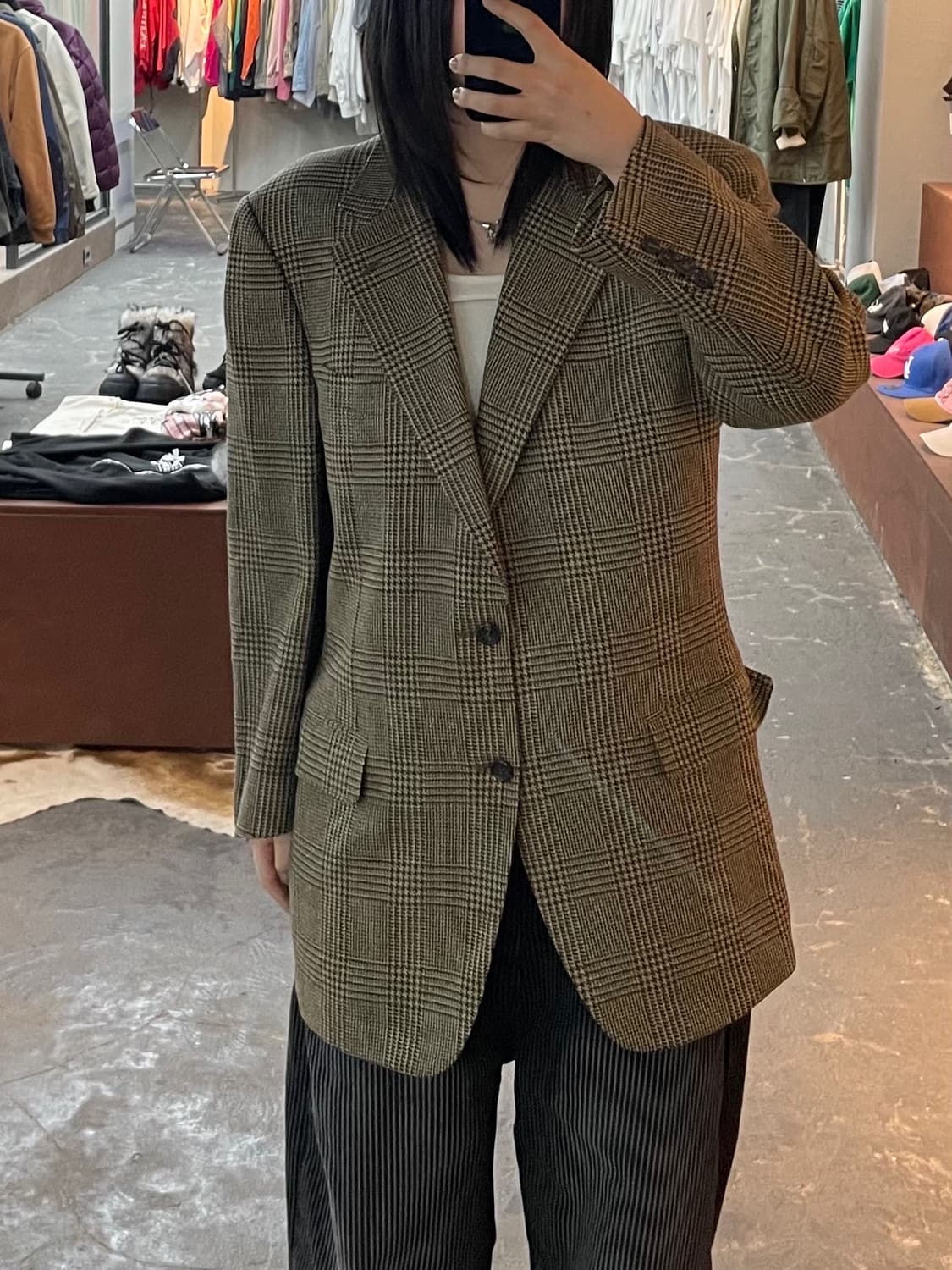 크리스찬 디올 체크 블레이저 자켓 H1766 상품이미지1