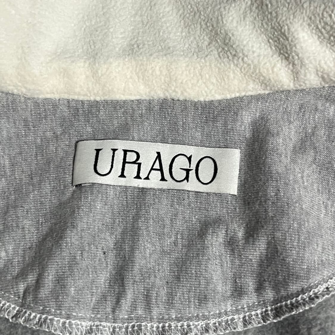 [F] URAGO 유라고 크롭 후리스 집업 상품이미지3