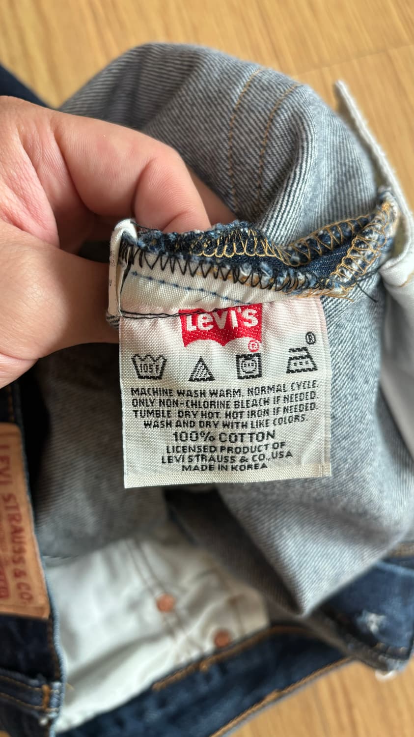 👖 04' Levis 501 Denim Pants (W92 L86)   상품이미지5