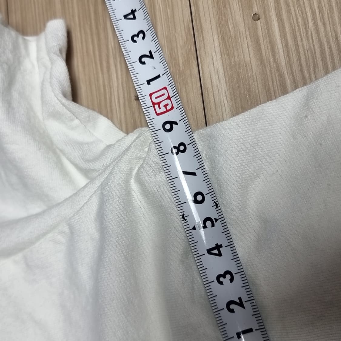 길단 크리스마스 칼로리 티셔츠 화이트(95-100) 상품이미지5