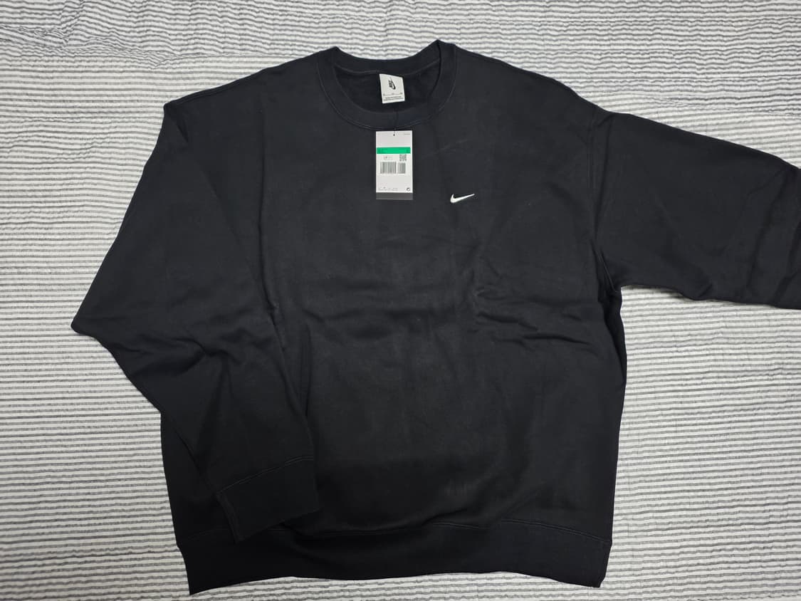 나이키 솔로 스우시 스웻셔츠 US XL(DX1361-010) 상품이미지1