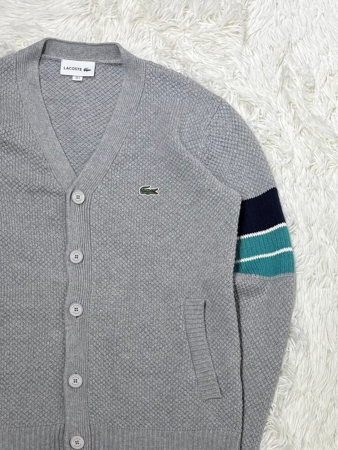 라코스테 브이넥 가디건 상품이미지5