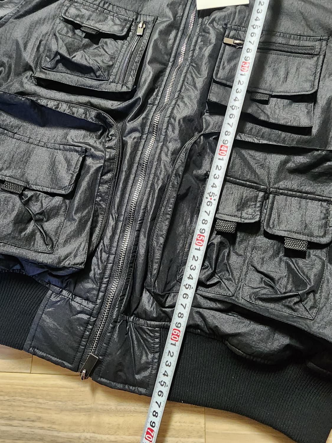 트릴리온유틸리티멀포켓MA-1블루종자켓점퍼 상품이미지8