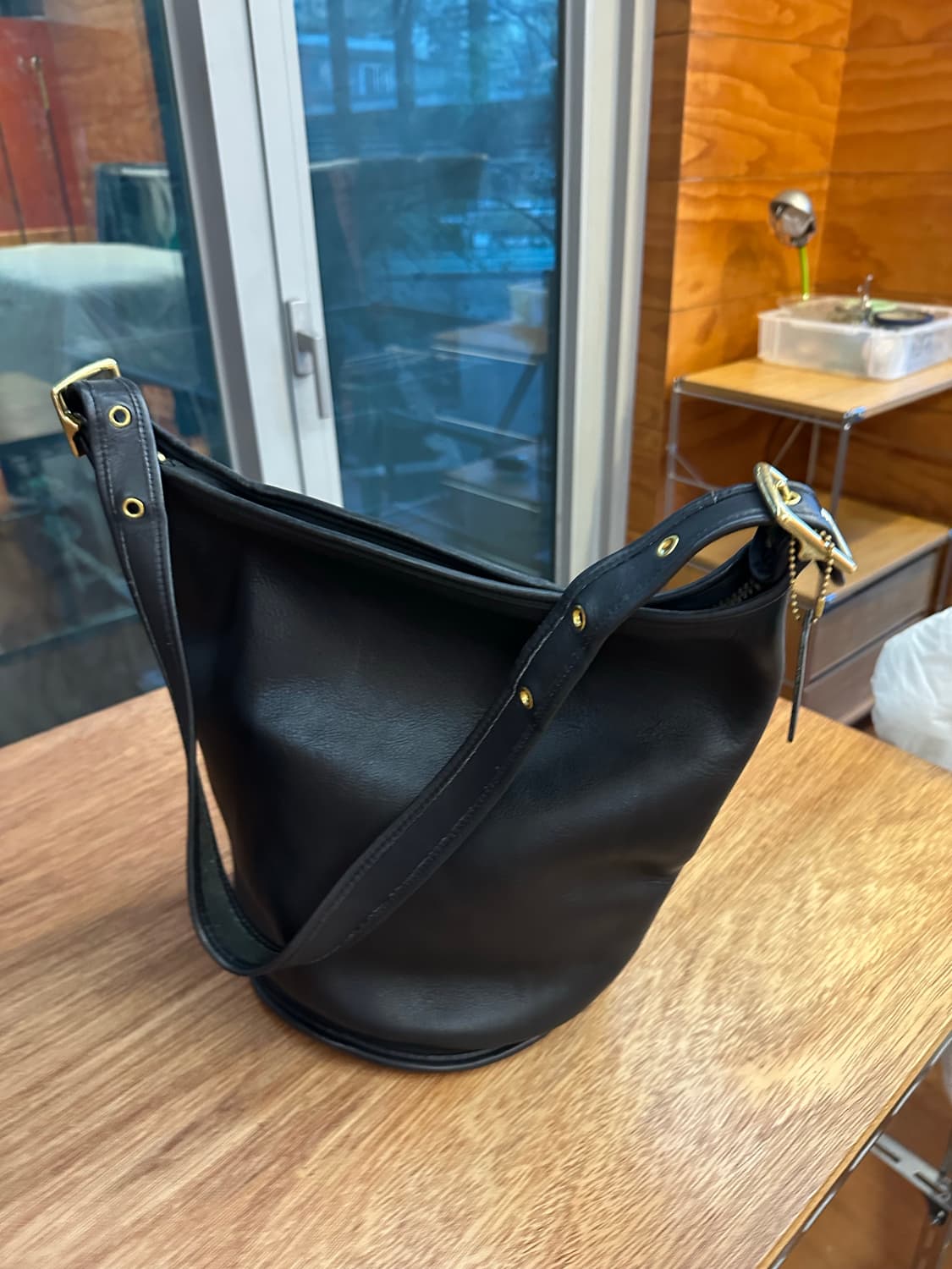 올드코치 더플백 블랙 L 상품이미지2