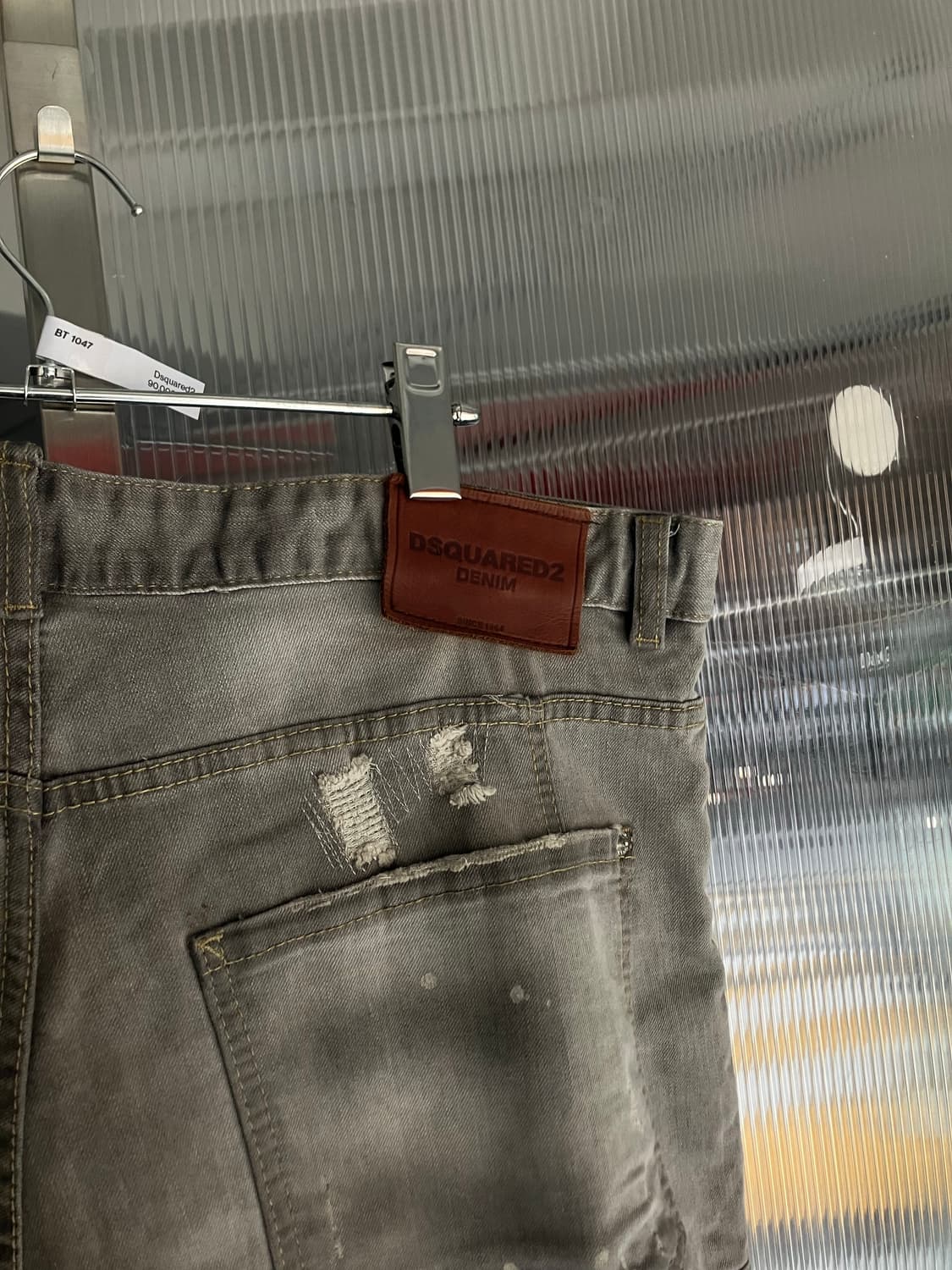 디스퀘어드 데님하프팬츠 상품이미지4