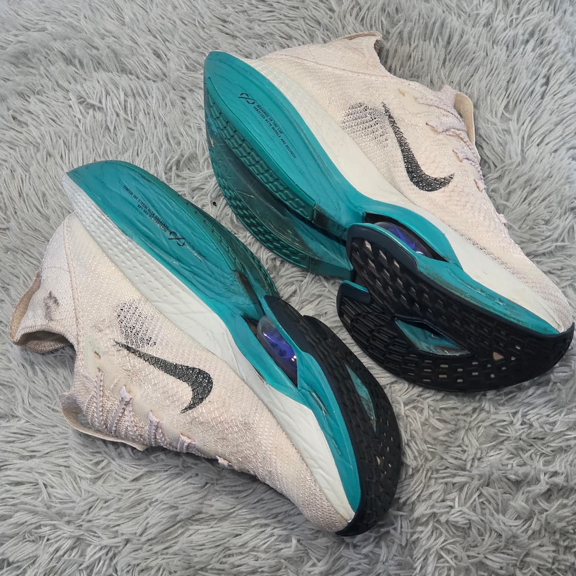 7a-20:나이키 에어 줌 알파플라이 넥스트% 2 화이트 민트 240mm 상품이미지7