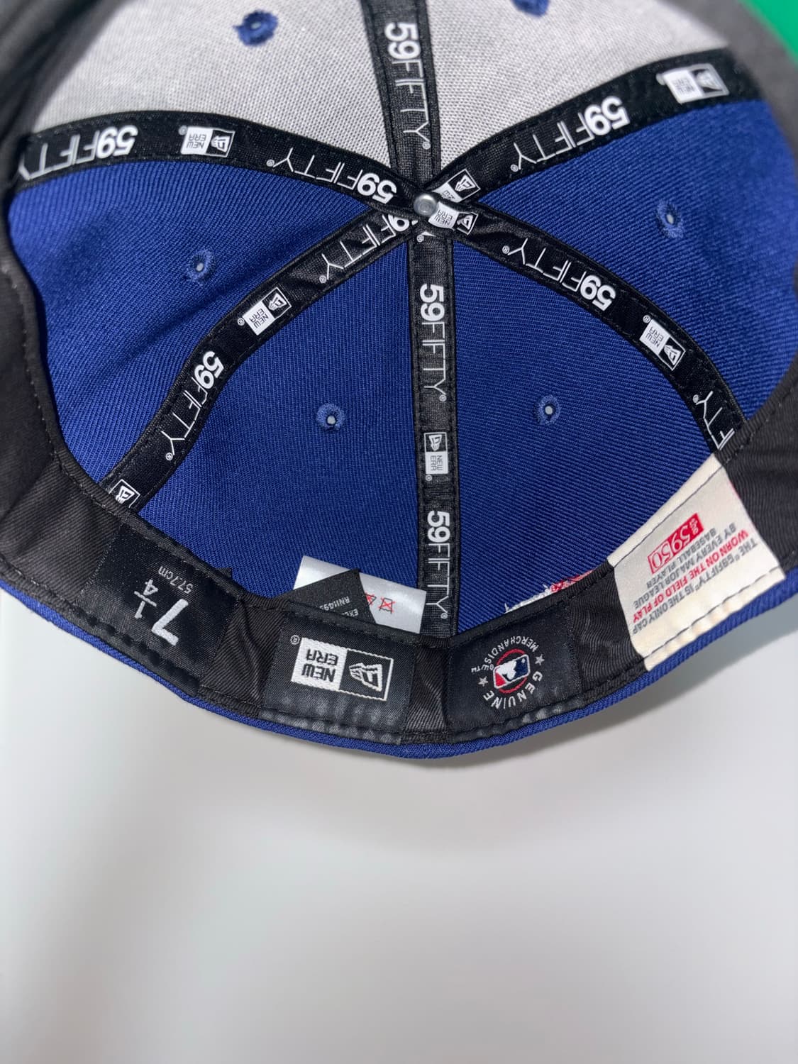 뉴에라 LA다저스 59FIFTY 볼캡 다크로얄 57.7cm 상품이미지5