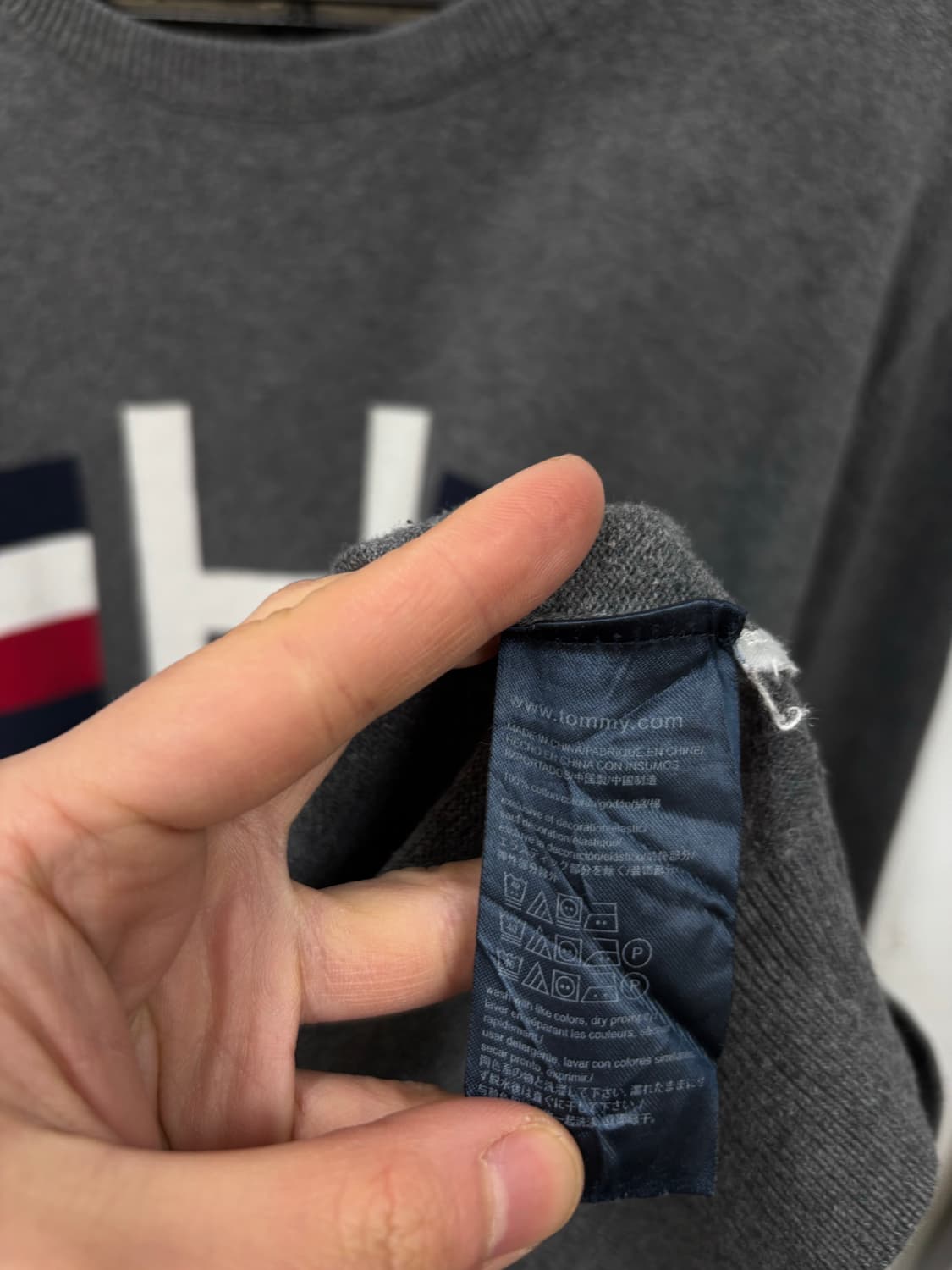 타미힐피거 울 니트 상품이미지5