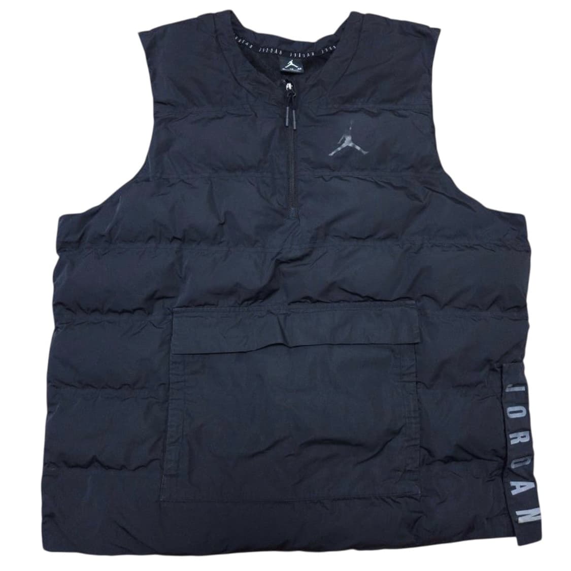 바배) 조던23 하프집업 포켓 블랙 패딩 조끼 베스트 상품이미지1