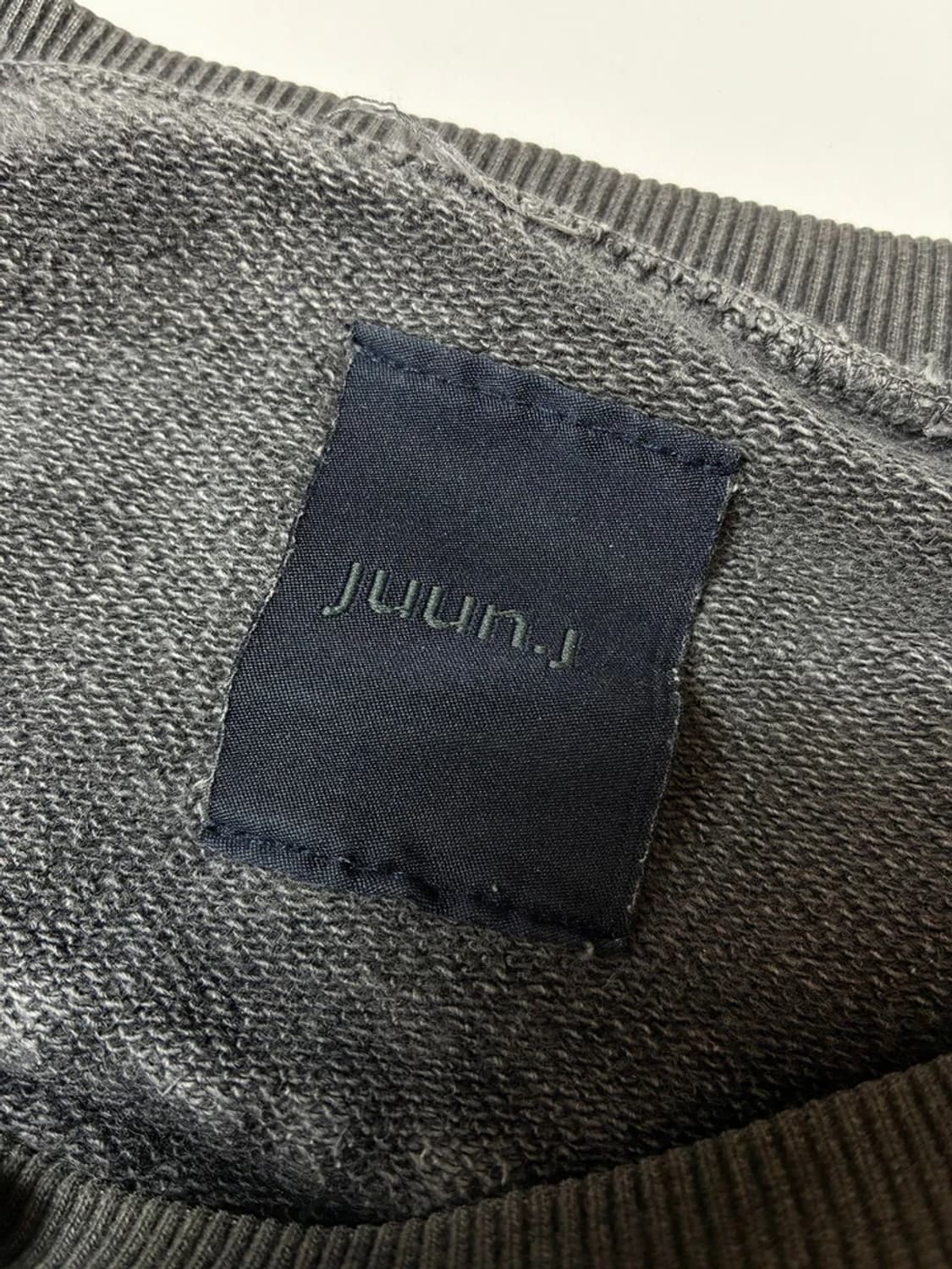 준지 JUUN.J 가먼트 다잉 오버 맨투맨 PN8239 상품이미지7