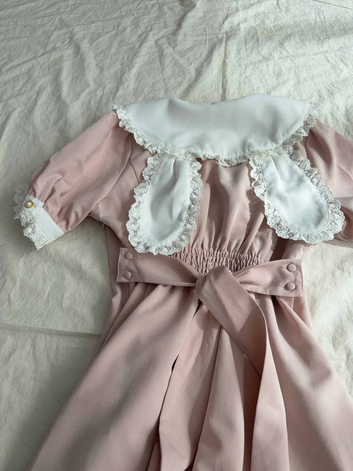양산형 지뢰계 토끼귀 카라 원피스(새상품) 상품이미지8