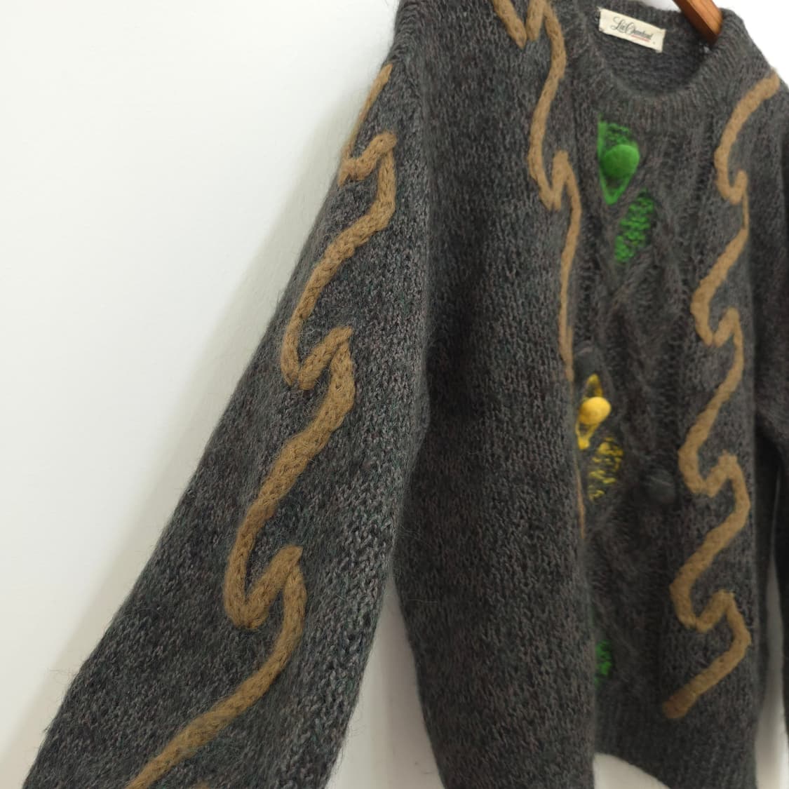 Lui Chantant 빈티지 컬러믹스 울 니트 상품이미지5