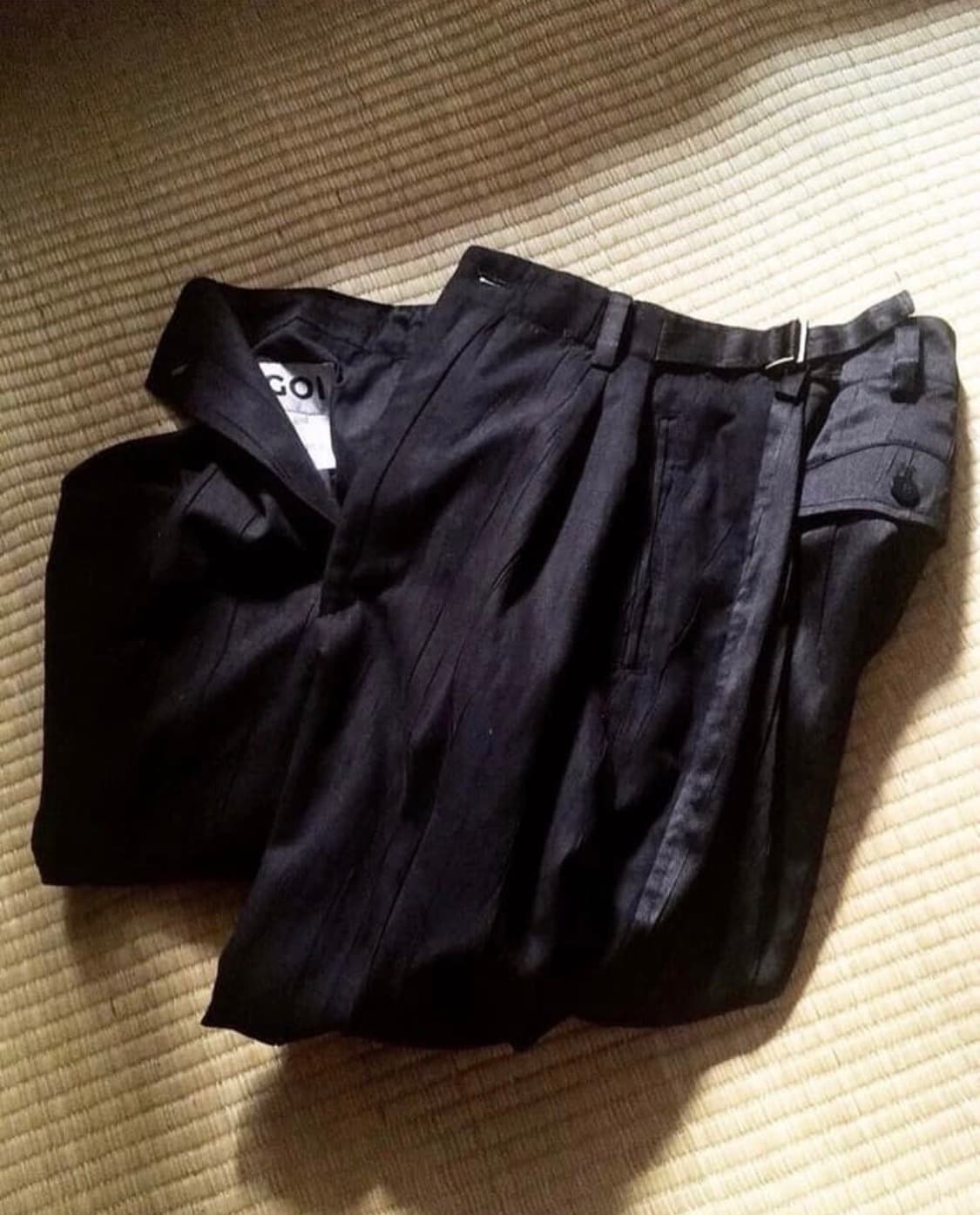 Goi two tone pants 상품이미지2