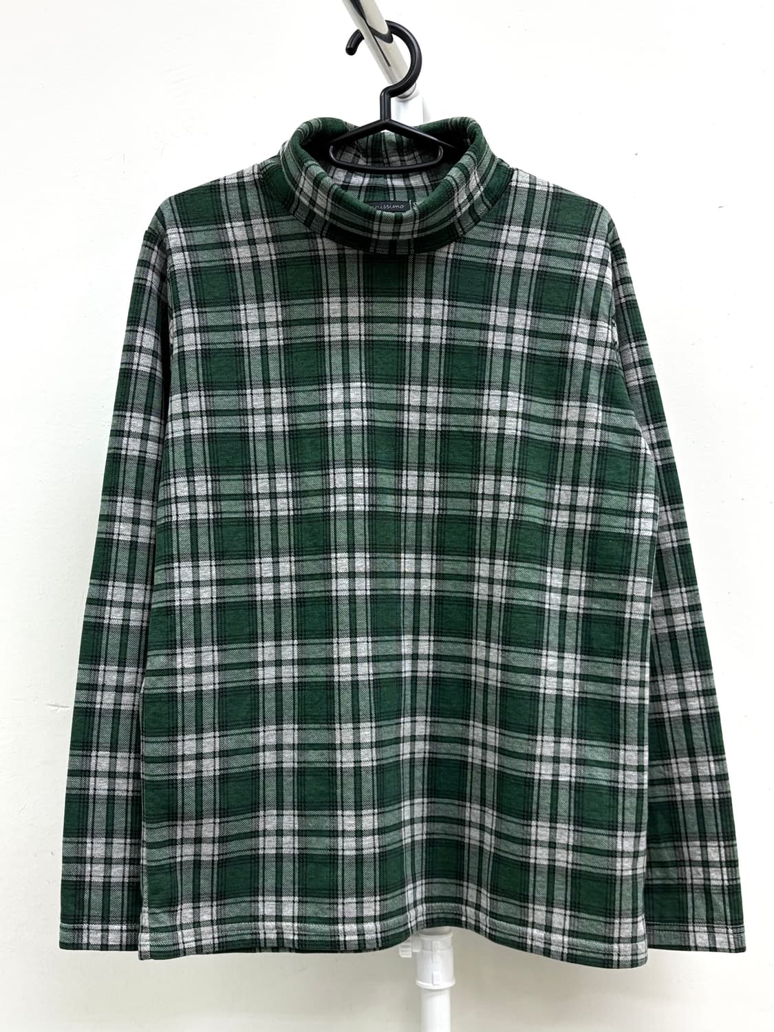 빈티지 그린 체크 롱슬리브 이너 상품이미지5