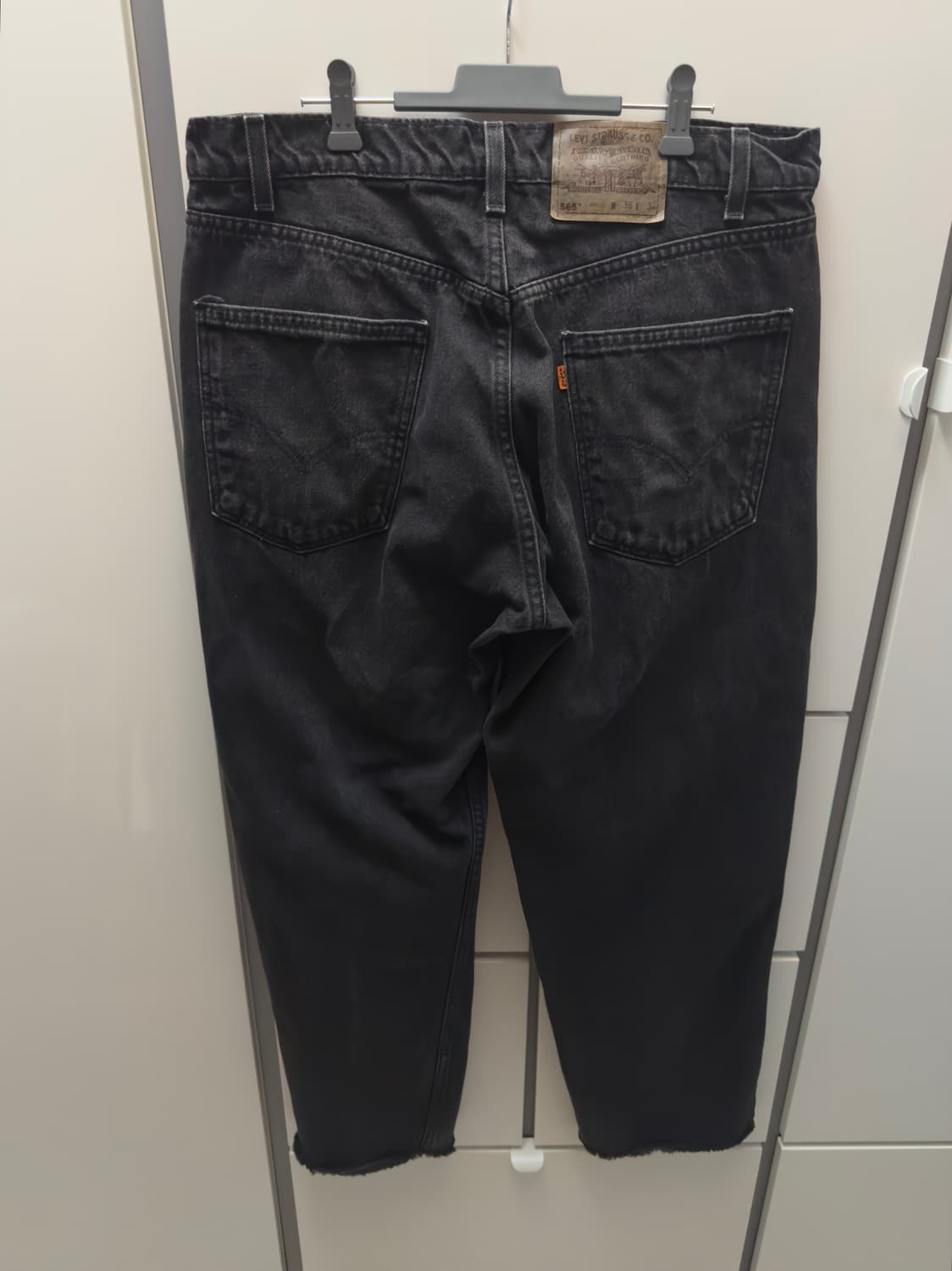 90s levis 565 black orange tab ! 상품이미지2