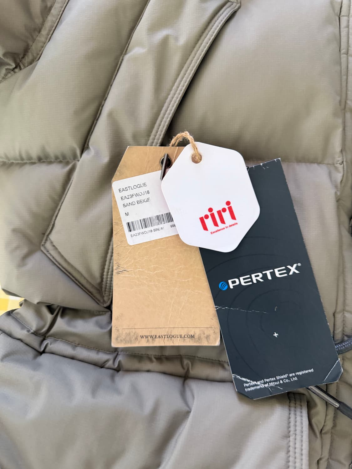 이스트로그 유틸리티패딩 M 샌드 베이지 상품이미지6