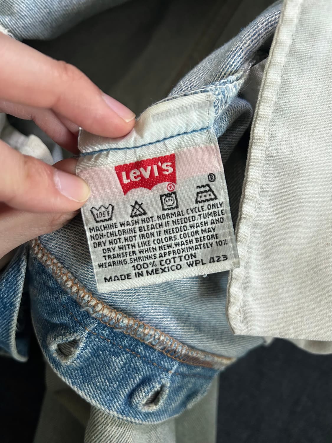 00s 리바이스 501xx 패치워크 Made in Mexico 상품이미지6