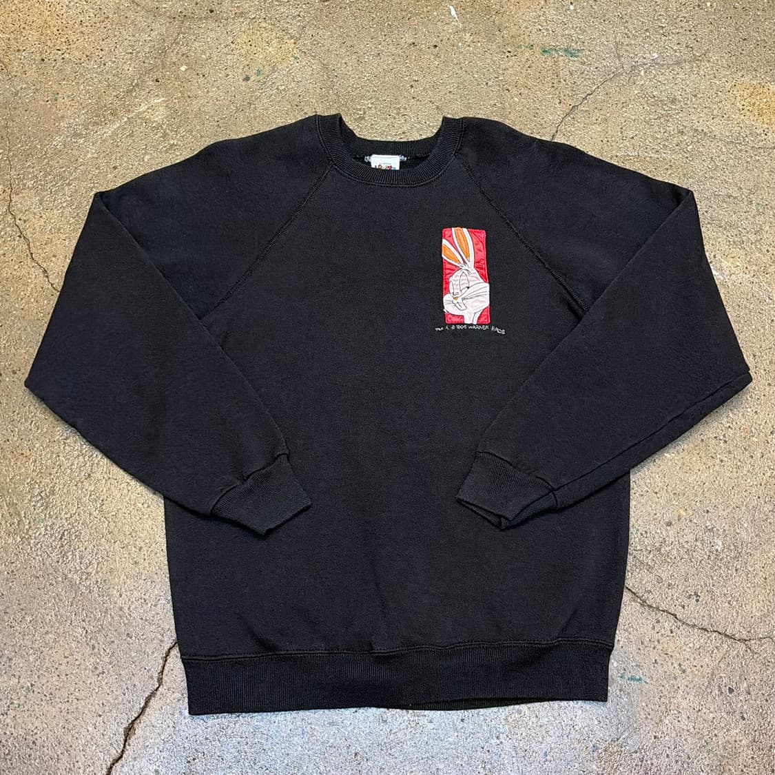 90s Made in USA 미국 빈티지 루니툰즈 벅스버니 정품 맨투맨 상품이미지1