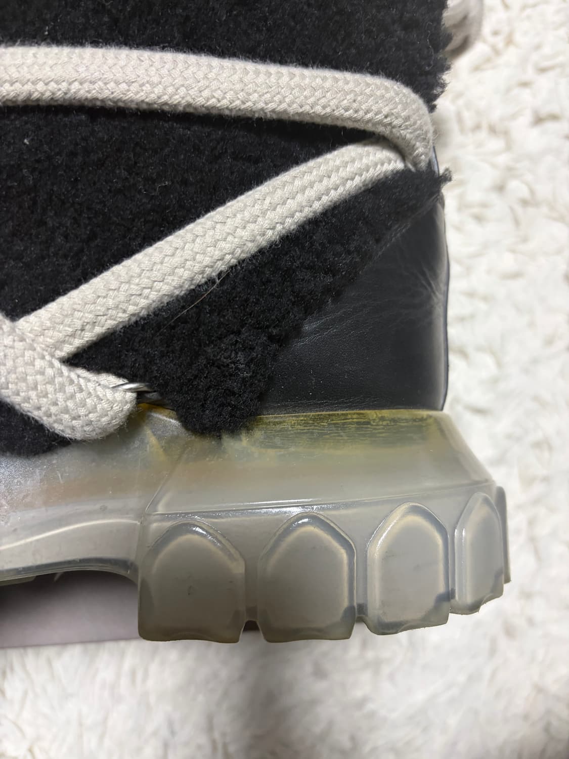 (42) 릭오웬스 시어링 루나 트랙터 부츠 상품이미지5