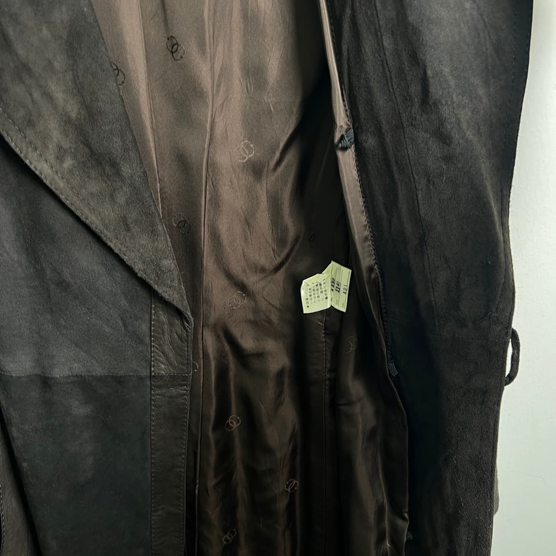 VTG 빈티지 스웨이드 로브 롱코트 상품이미지8