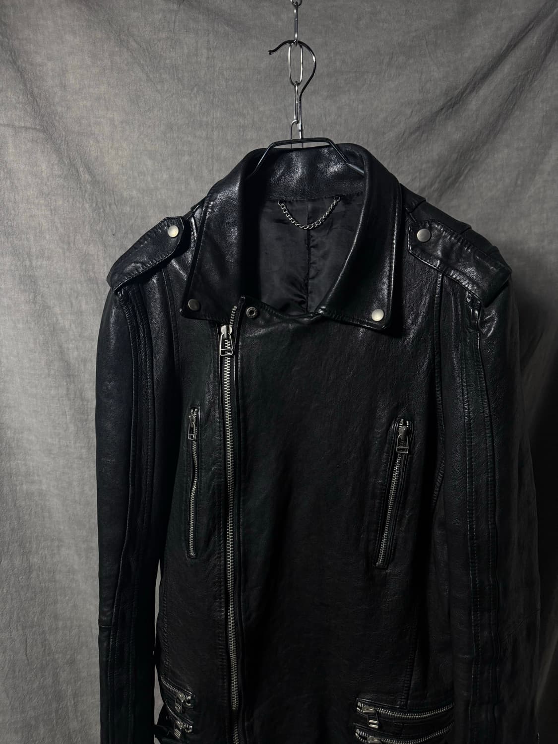 Vintage Multi Buckle Riders Jacket 상품이미지4