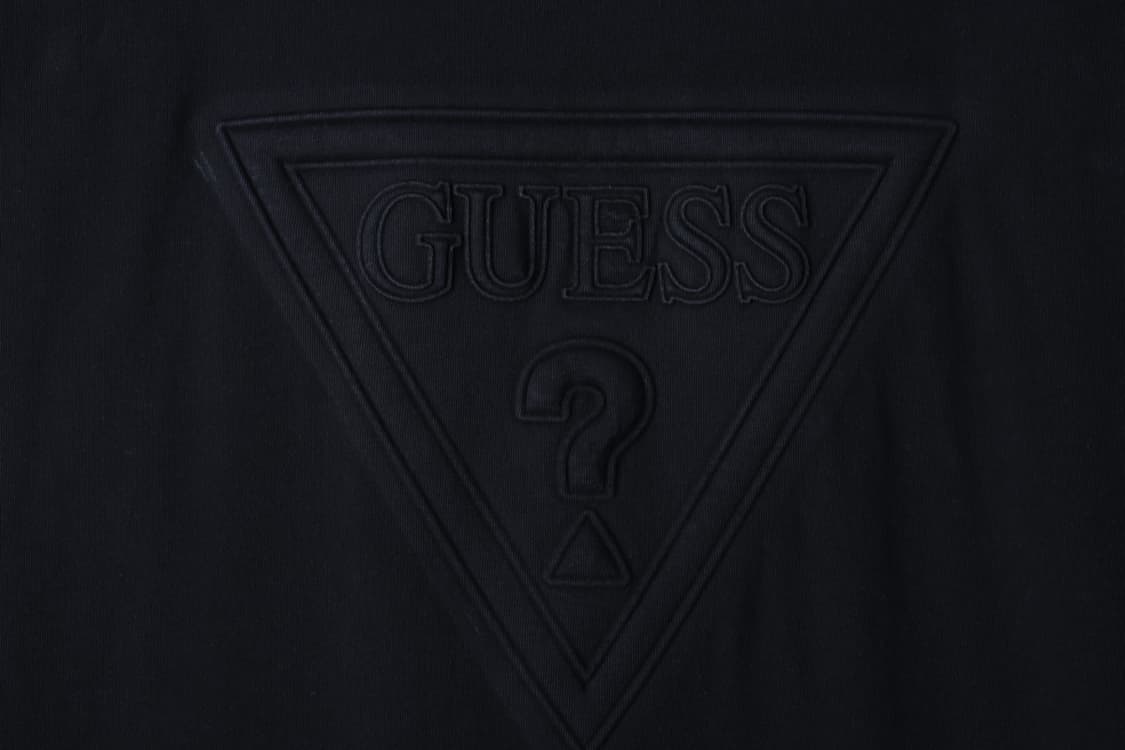 (2XL-3XL) 게스 반팔 티셔츠 빅사이즈 빅로고 블랙-H30963 상품이미지5