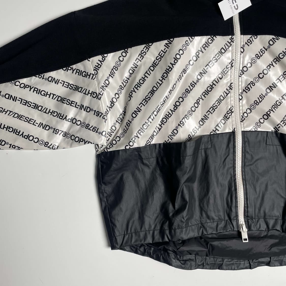 Diesel copyright 레터링 나일론 져지 자켓 상품이미지4