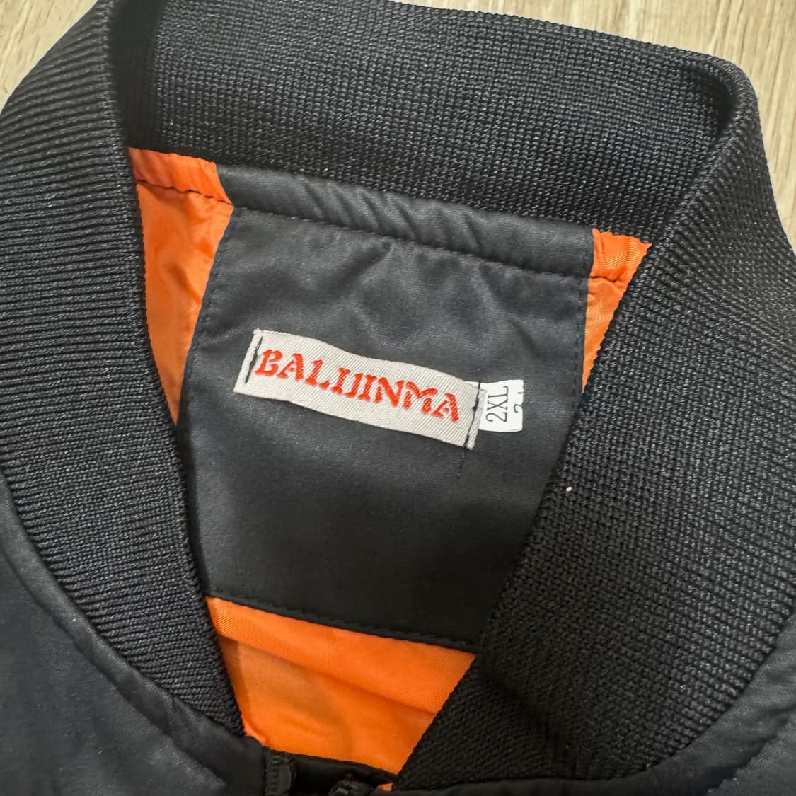 BALIJINMA 남성 와펜 MA1 항공점퍼 XXL/110  상품이미지6