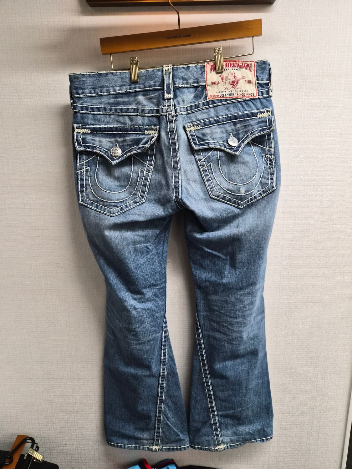 33) 트루릴리전 조이 슈퍼T 부츠컷 데님 팝니다 상품이미지2