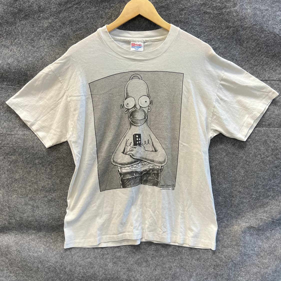 90s USA Vintage Hanes The Simpsons 상품이미지1