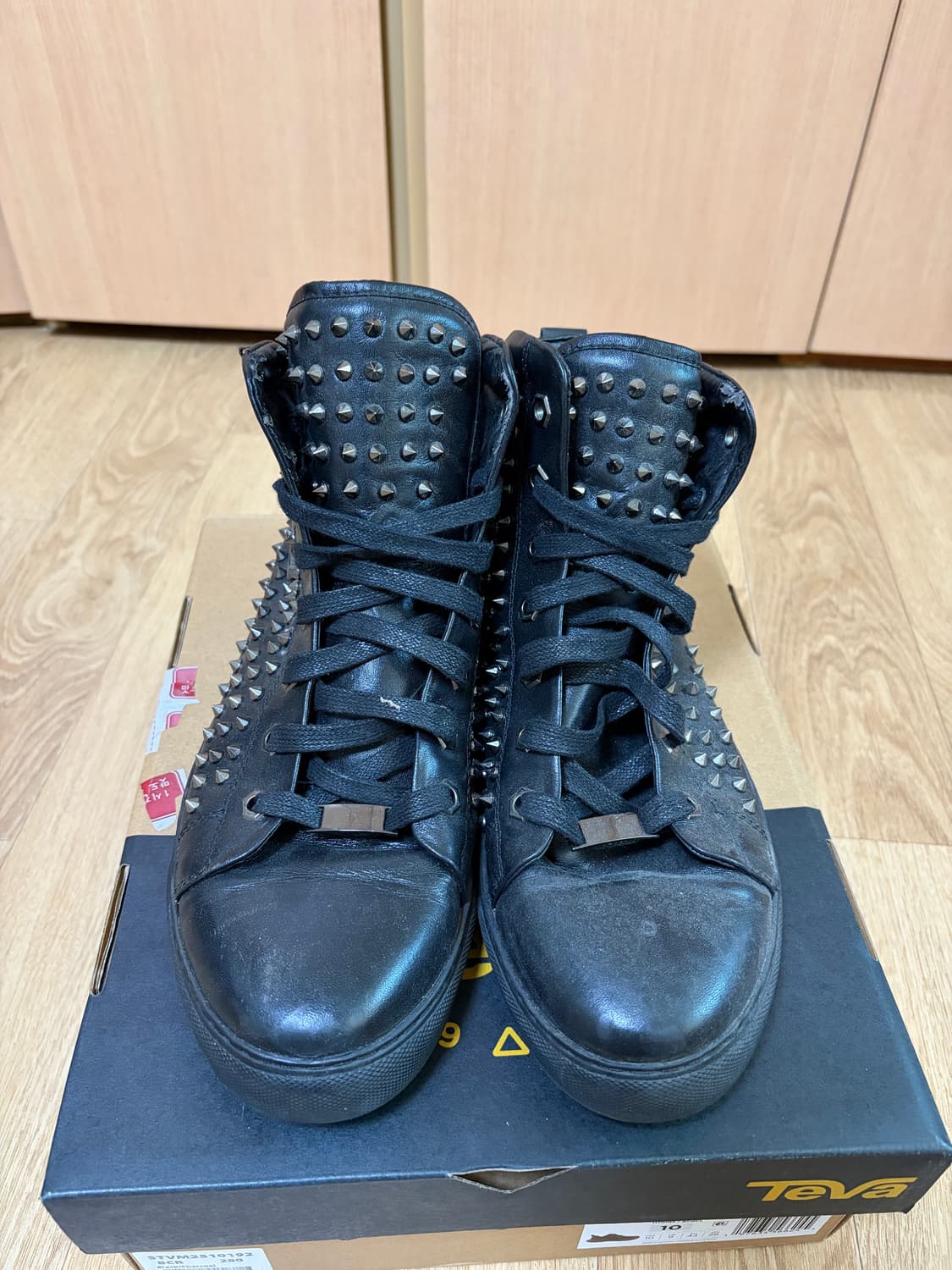 해골 펑크 하이탑 상품이미지1