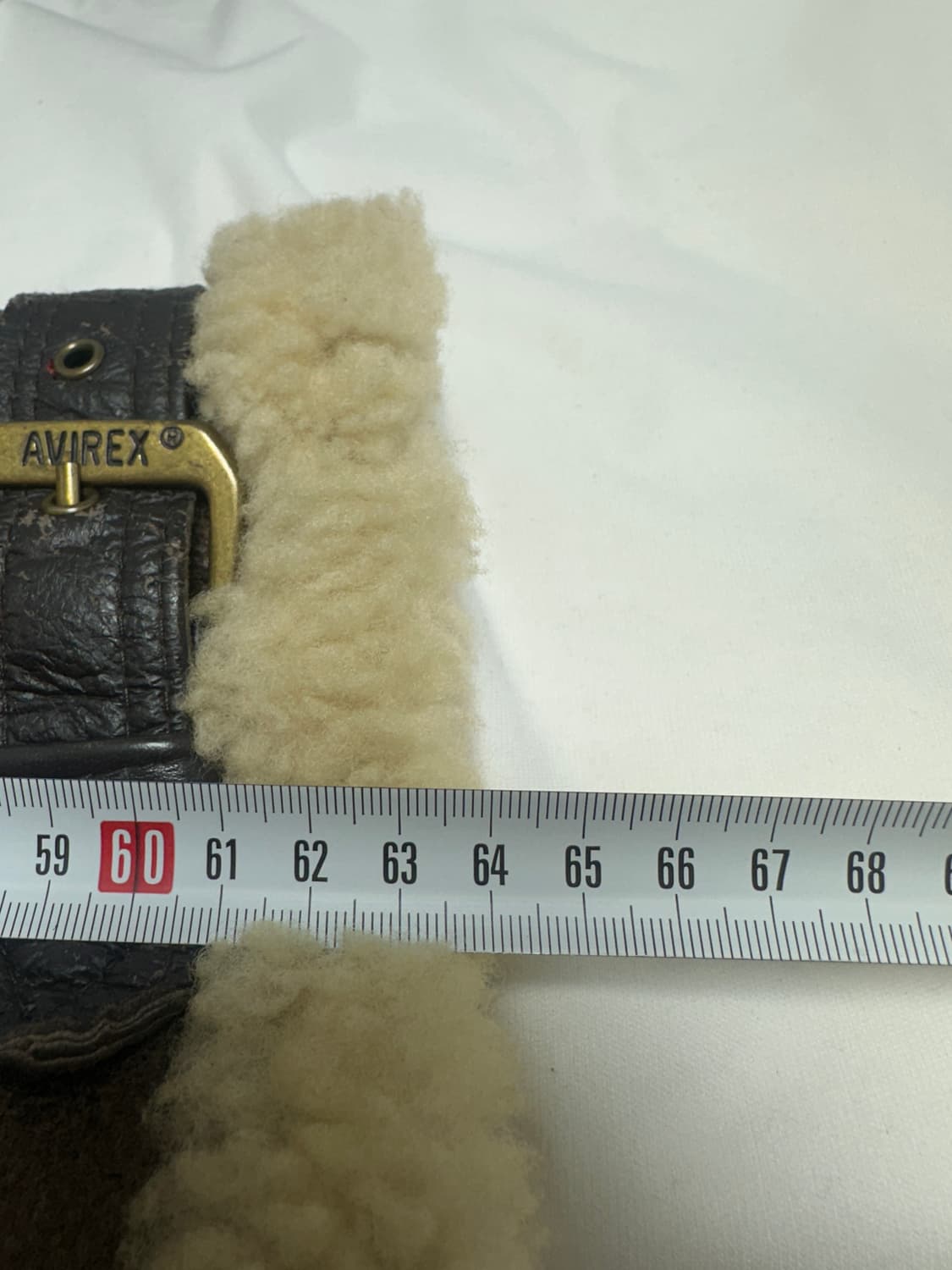 아비렉스 b-3 플라이트 무스탕 상품이미지8