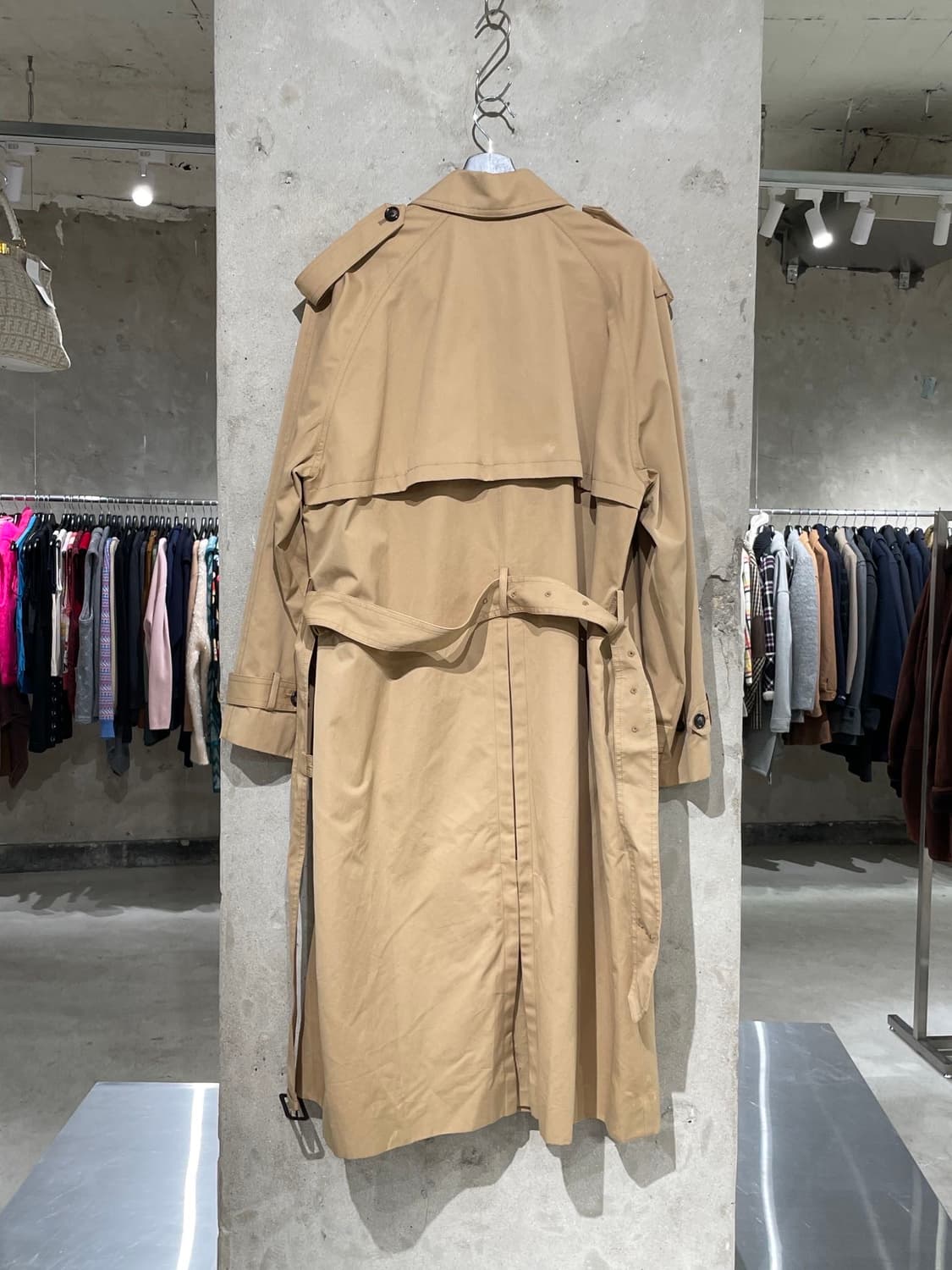 간트 베이지 벨티드 트렌치 코트  상품이미지6