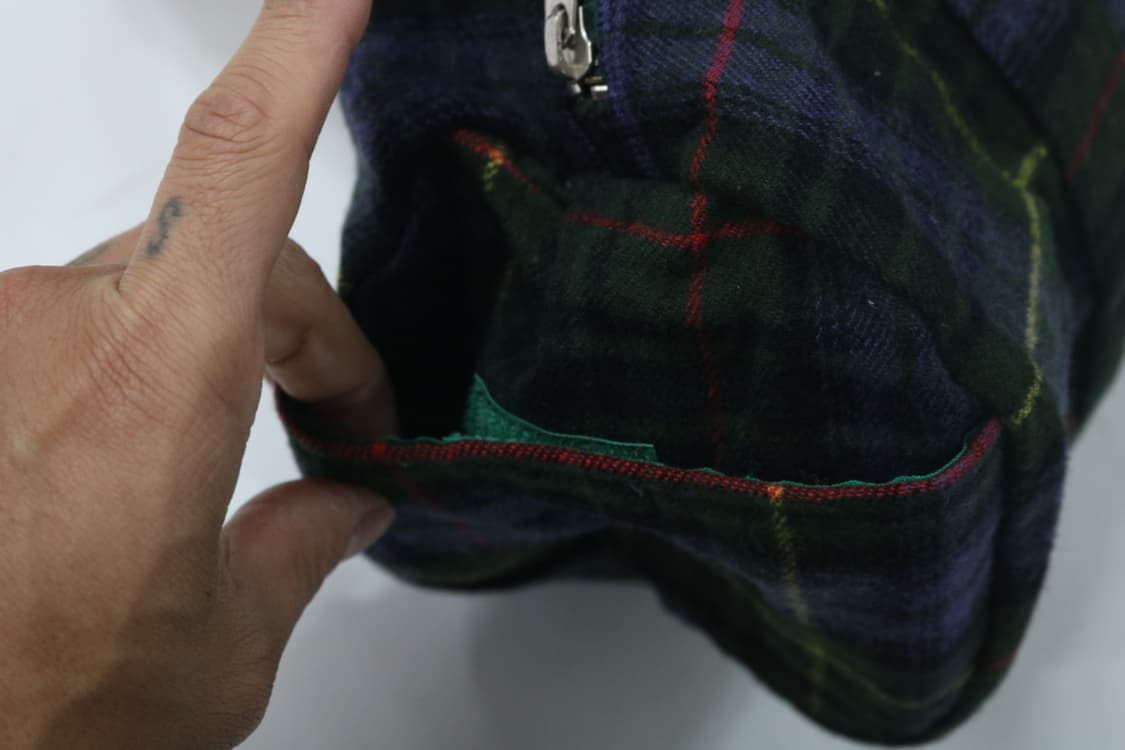 포터 체크 보스턴백 더플백 상품이미지6