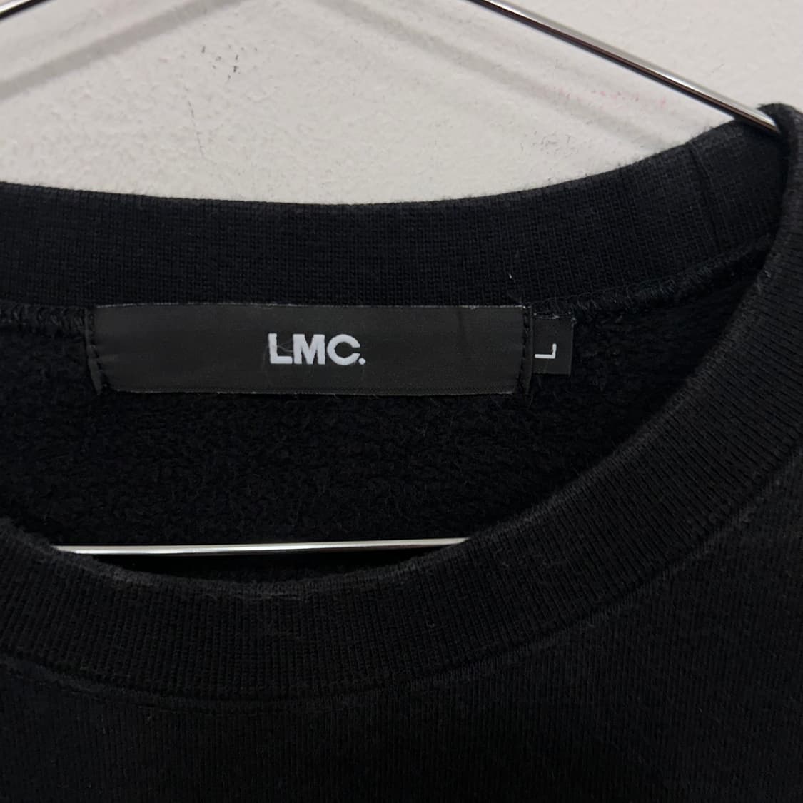 LMC 프론트로고 헤비코튼 루즈핏 기모 맨투맨 상품이미지3