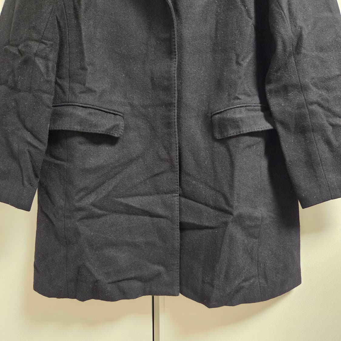 Lacoste 라코스테 일본판 여성 울 코트 M 상품이미지3