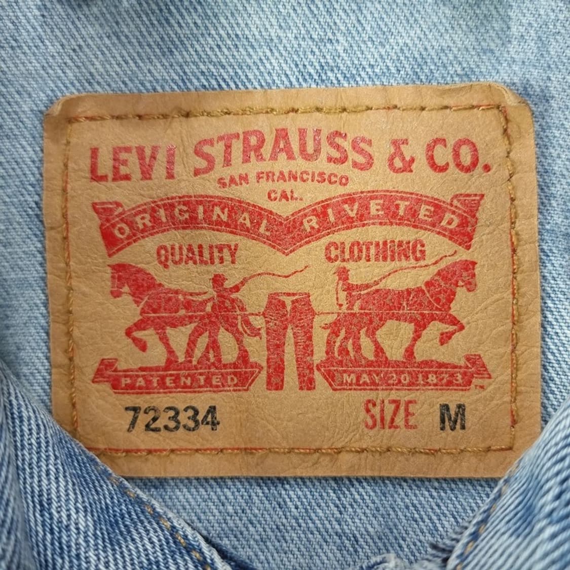 [리바이스] 타입쓰리 트러커 데님 자켓 M18486 상품이미지6